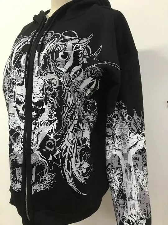 Punk Zipper Hoodie