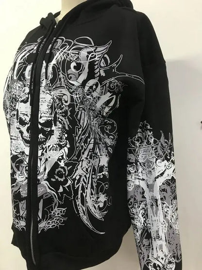 Punk Zipper Hoodie
