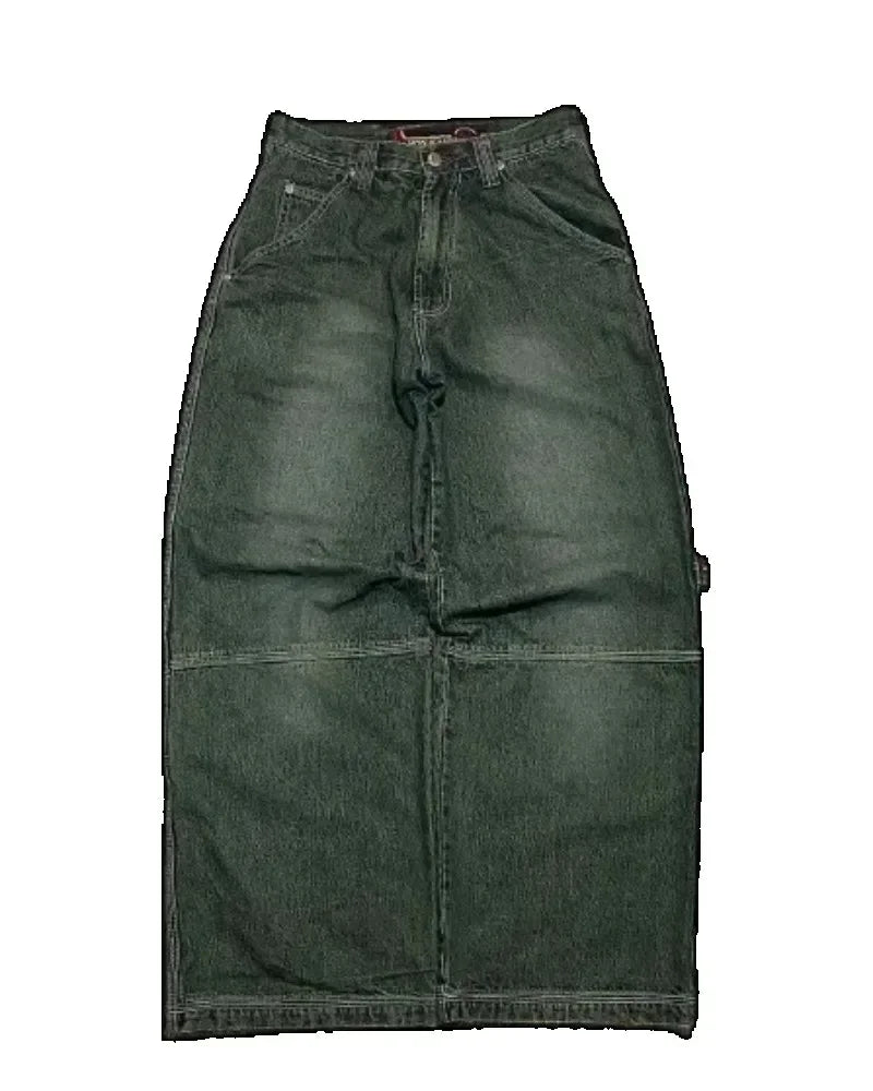 Embroidery 90s Classic Loose Jeans