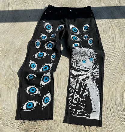 Streetwear Jeans Y2K Japanese Harajuku