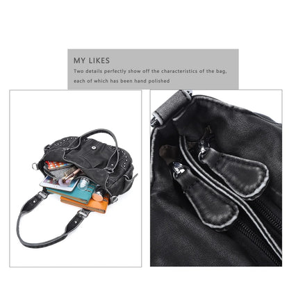 Women Handbag Leopard Top-handle Shoulder Bag