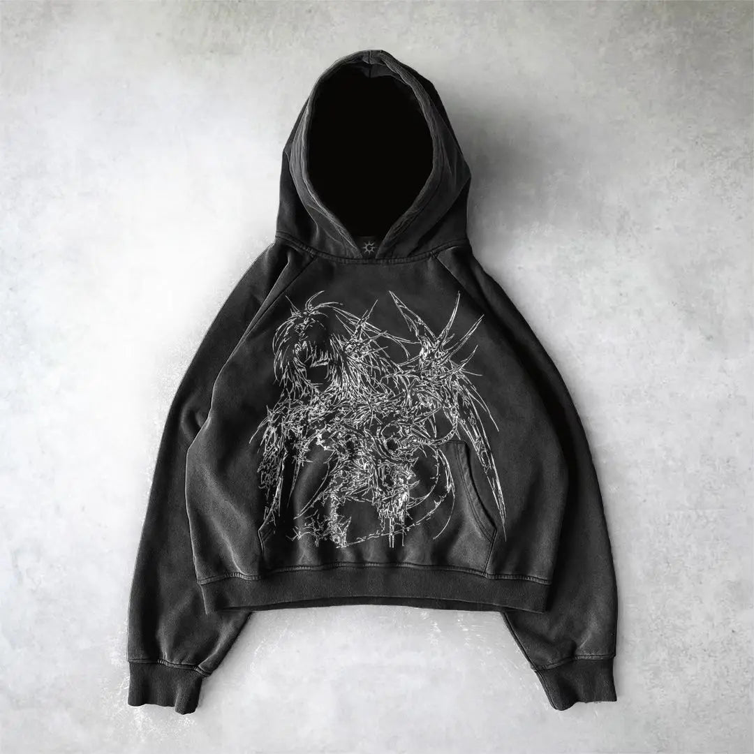 Graphic Printed Hoodie