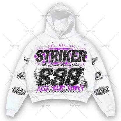 Streetwear Striker Casual Hoodie