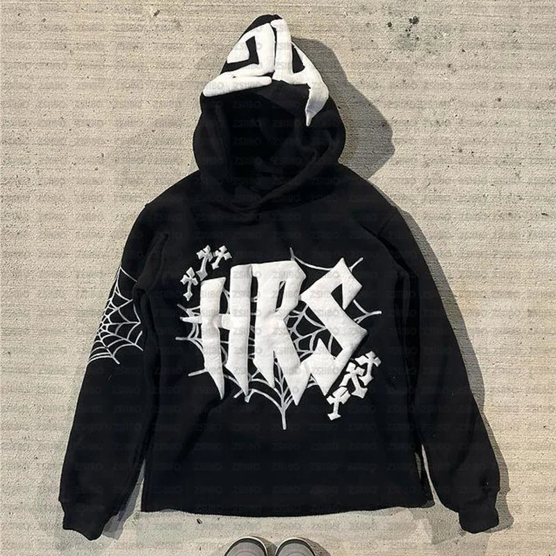 Graphic Retro Street Fashion Hoodie