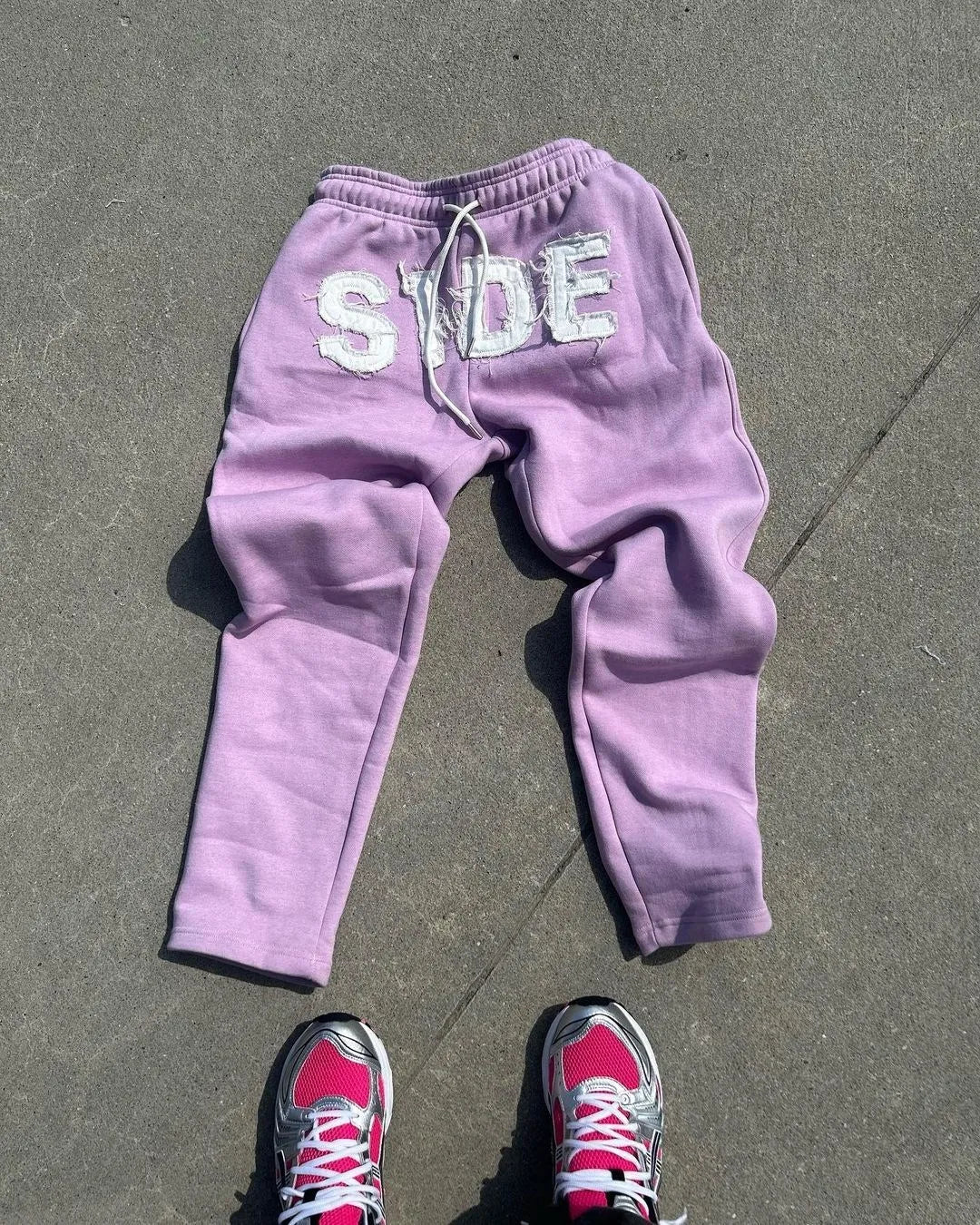 Oversized Graphic Printed Tracksuit