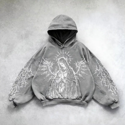 Graphic Printed Hoodie