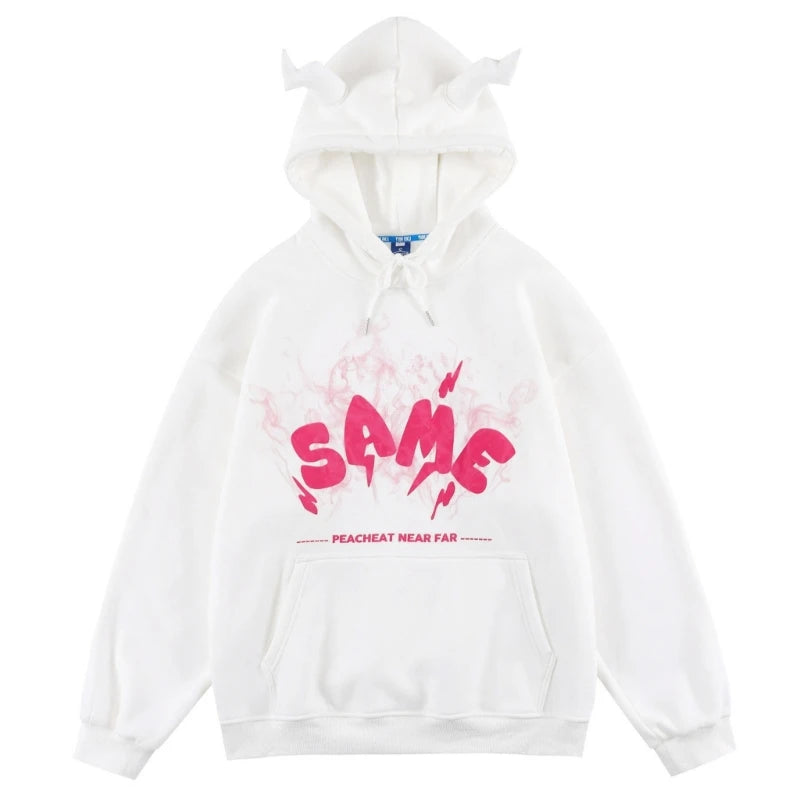 Graffiti Y2K Bubble Sweatshirts