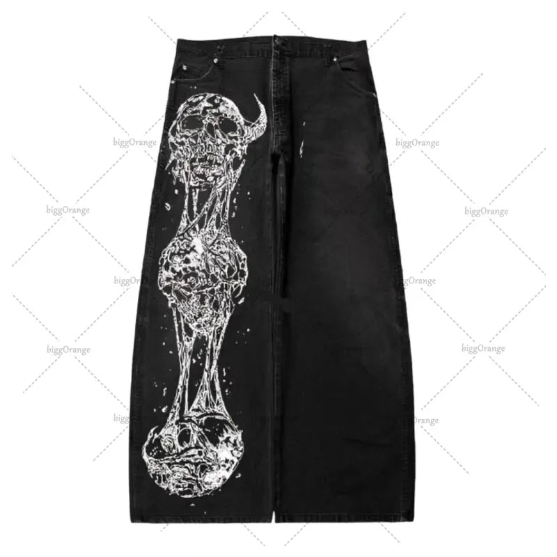 Gothic Harajuku Trendy Brand Y2K Jeans