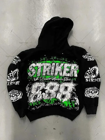 Streetwear Striker Casual Hoodie