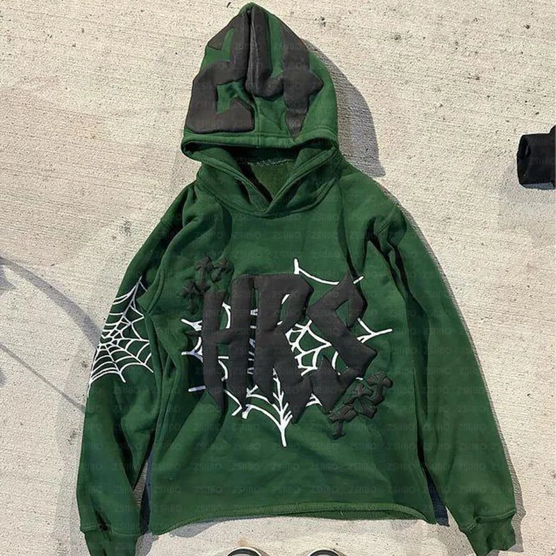 Graphic Retro Street Fashion Hoodie
