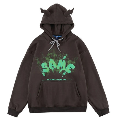Graffiti Y2K Bubble Sweatshirts