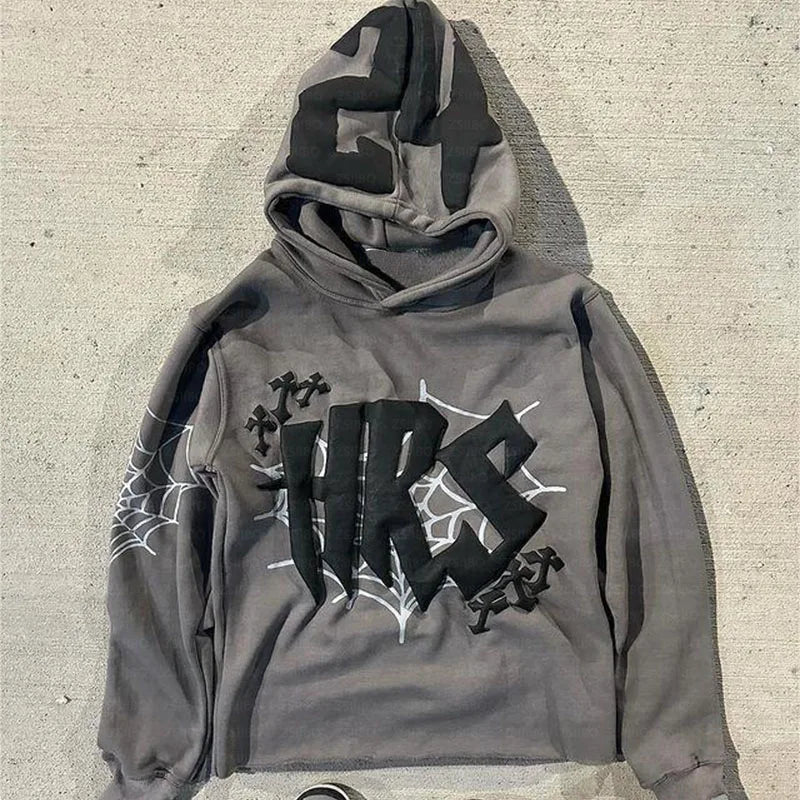 Graphic Retro Street Fashion Hoodie