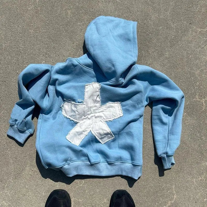 Oversized Graphic Printed Tracksuit