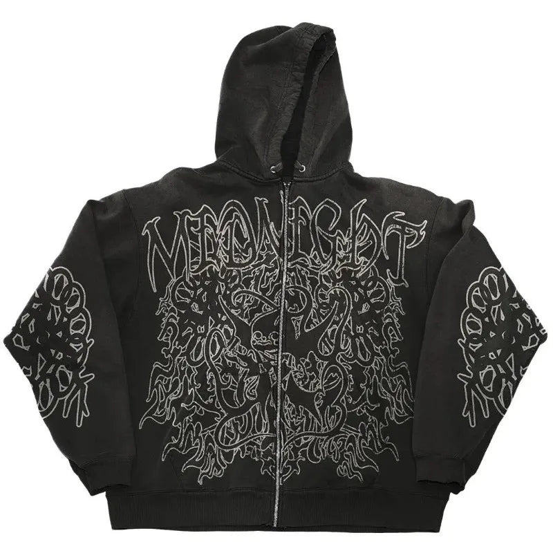Streetwear Grunge Loose Hoodie