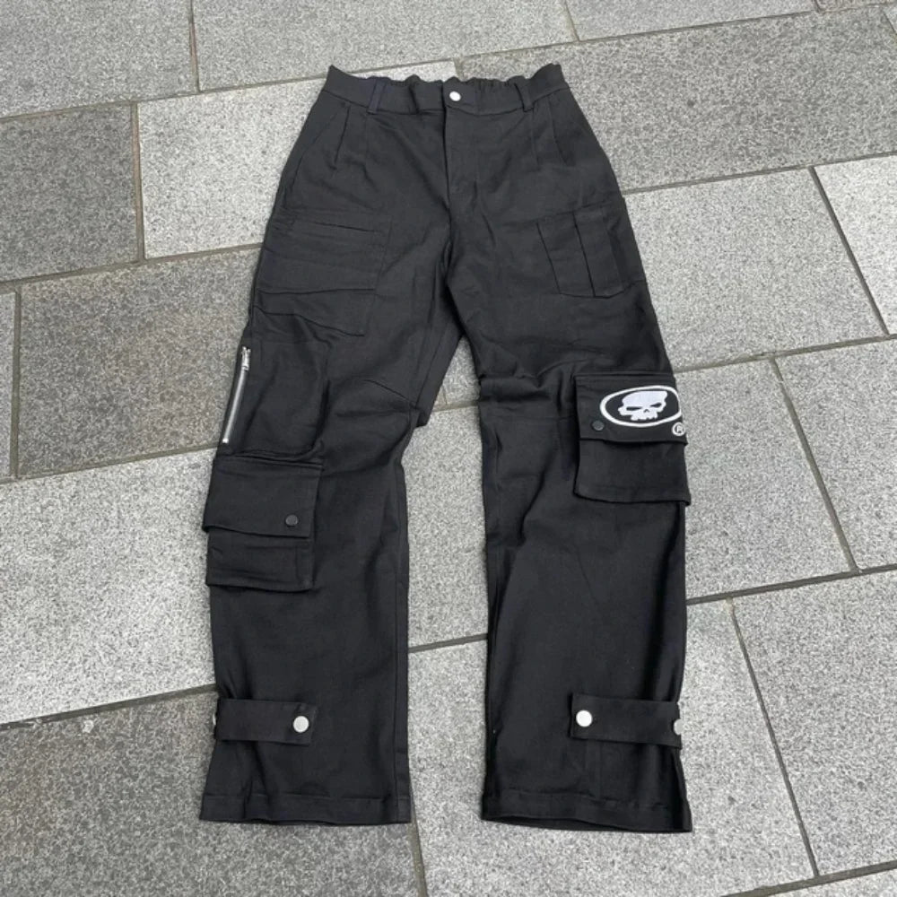 High Waist Graphic Streetwear Jeans