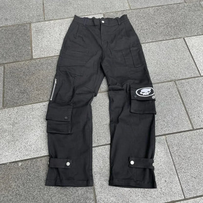 High Waist Graphic Streetwear Jeans