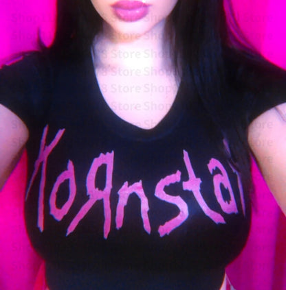 Goth Y2K Short Sleeve top