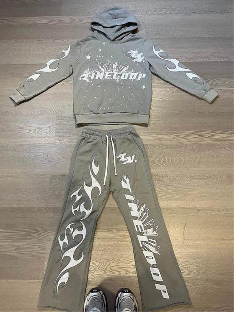 Y2K Gothic Pullover Hoodie