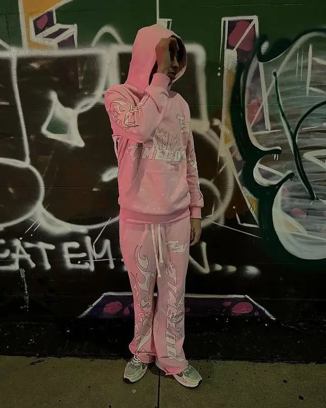 Y2K Gothic Pullover Hoodie