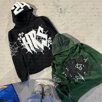 Graphic Retro Street Fashion Hoodie