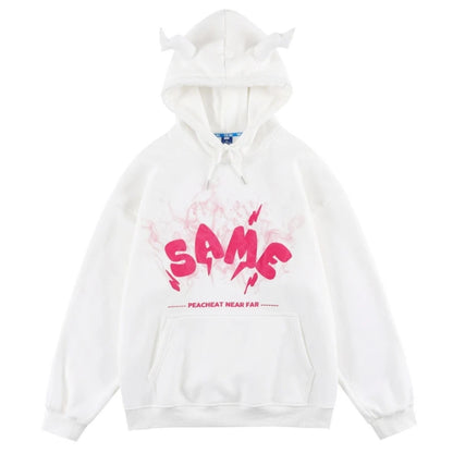 Graffiti Y2K Bubble Sweatshirts