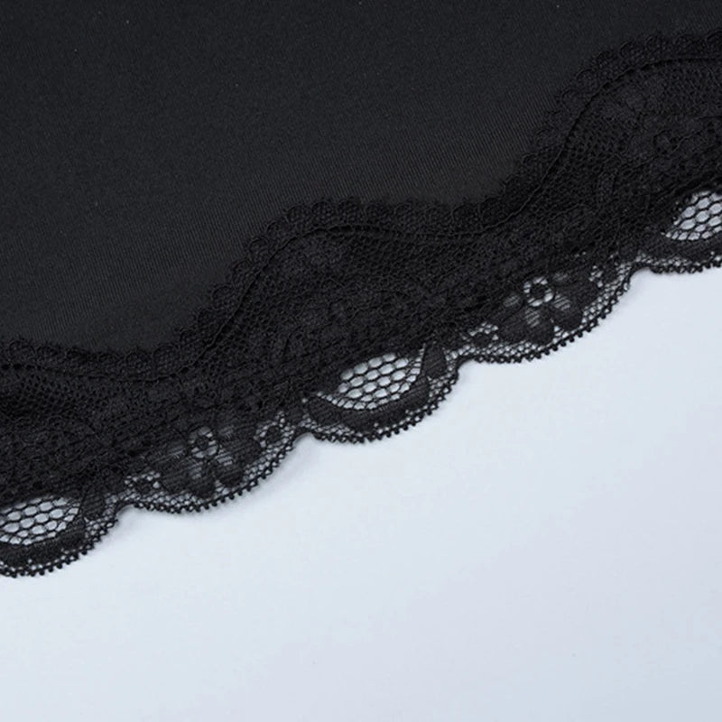 Fairy Coquette Spaghetti Strap Crop Top