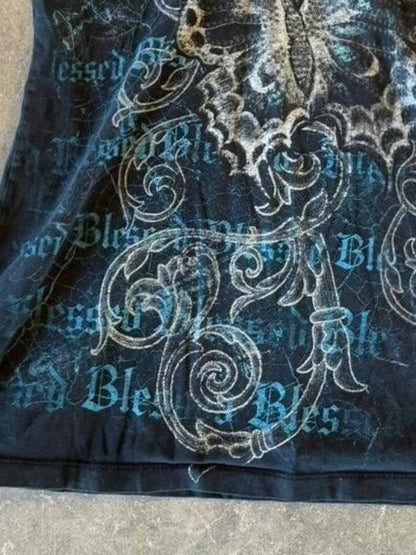 Cropped Butterfly  T Shirts