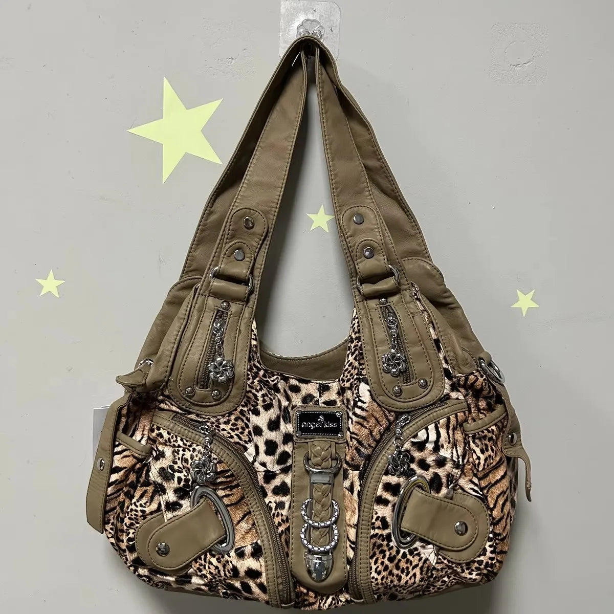 Angel Kiss Fur Shoulder Bags