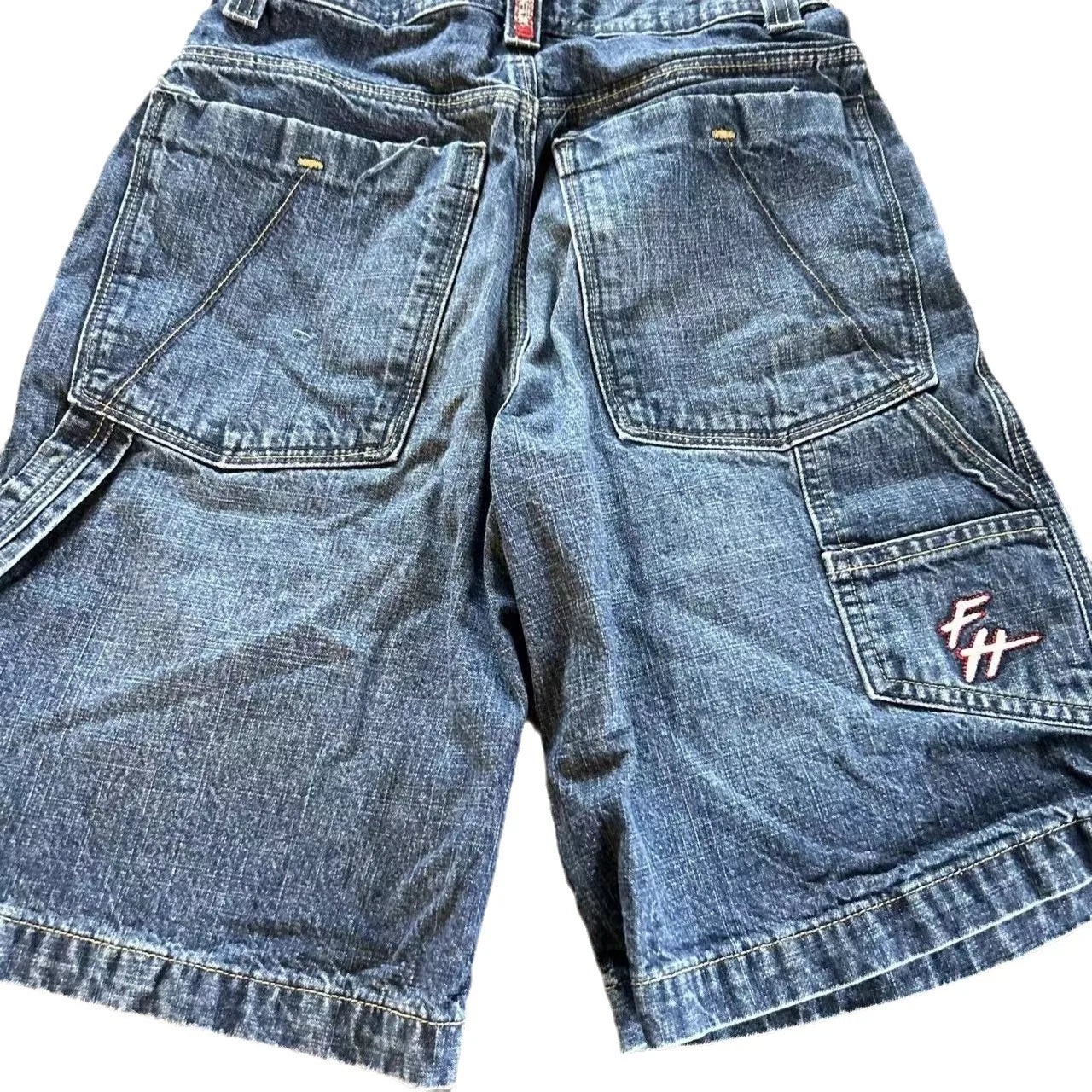 graffiti print retro street Jorts