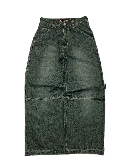 Embroidery 90s Classic Loose Jeans
