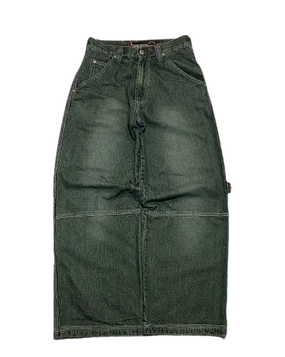 Embroidery 90s Classic Loose Jeans