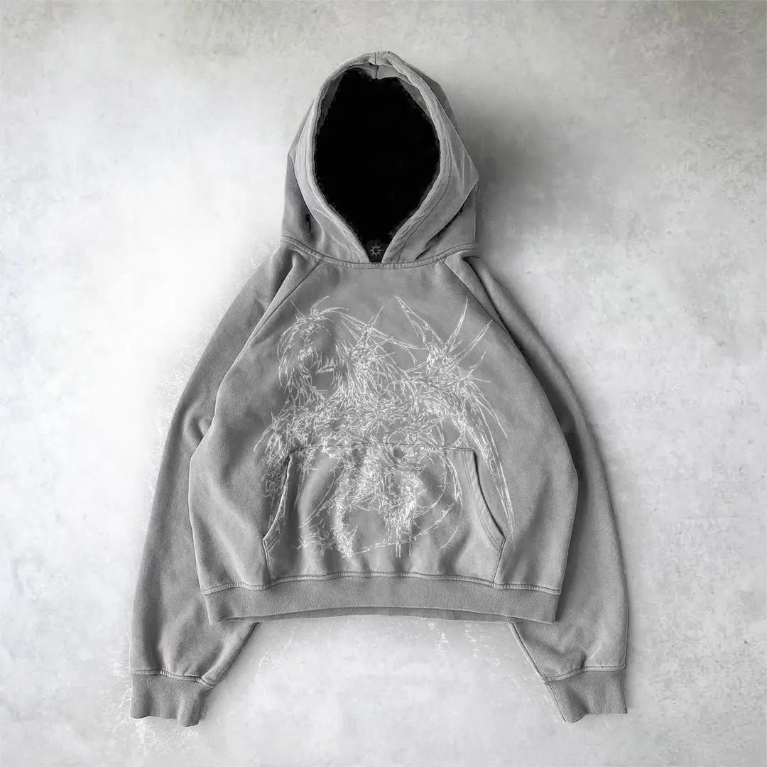Graphic Printed Hoodie