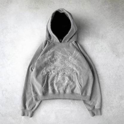 Graphic Printed Hoodie