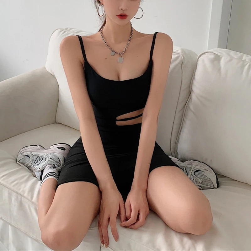 Women's Y2K Bodycon Mini Dress