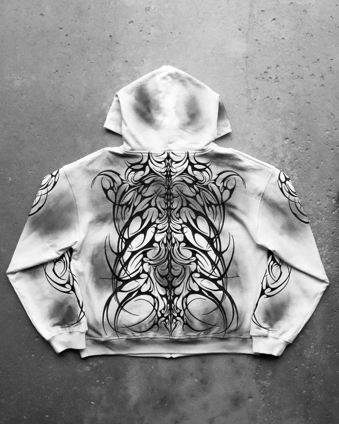 Y2k Pullover Vintage Printed Hoodie