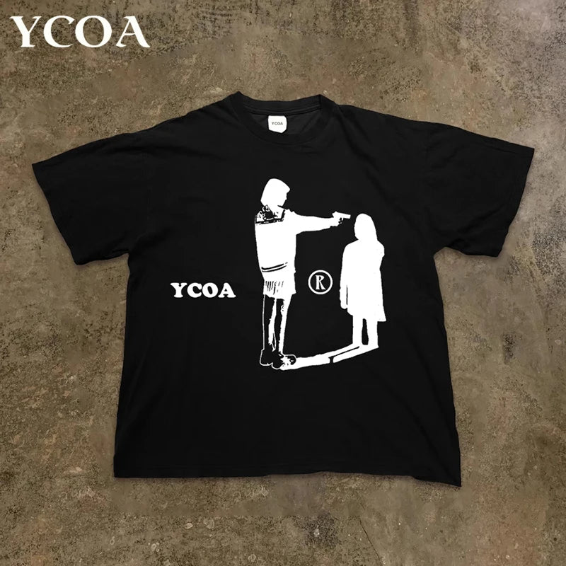 Oversized Graphic Y2k Streetwear T-Shirt