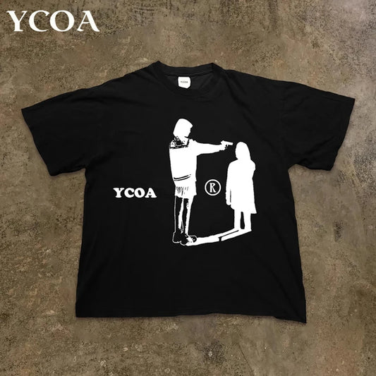 Oversized Graphic Y2k Streetwear T-Shirt