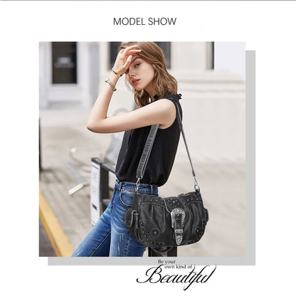 Women Handbag Leopard Top-handle Shoulder Bag