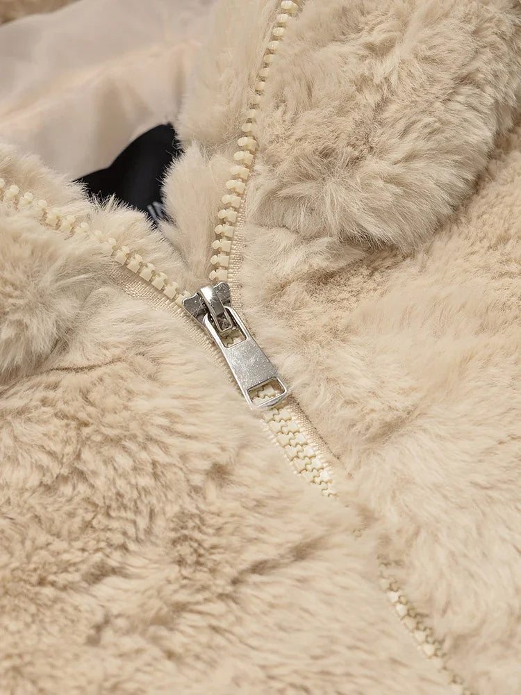 Winter Thick Warm Faux Fur Jacket