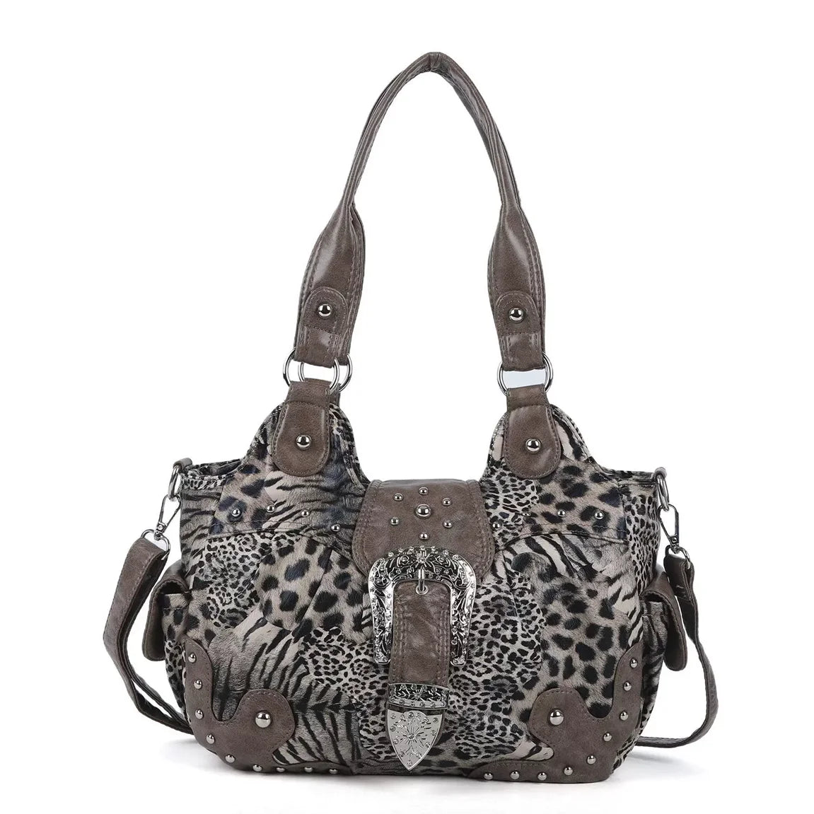 Women Handbag Leopard Top-handle Shoulder Bag