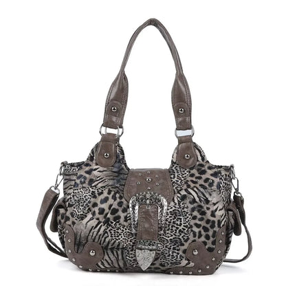 Women Handbag Leopard Top-handle Shoulder Bag