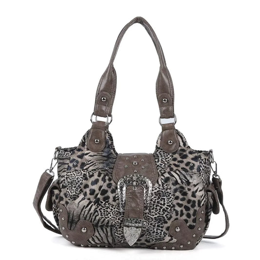 Women Handbag Leopard Top-handle Shoulder Bag