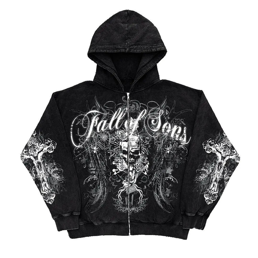 Punk Zipper Hoodie