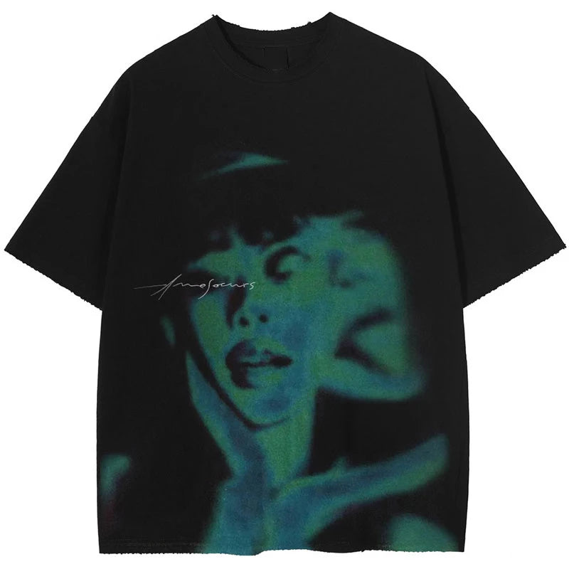 Punk Oversized Graphic TShirt