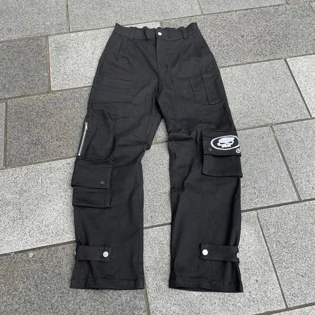 High Waist Graphic Streetwear Jeans