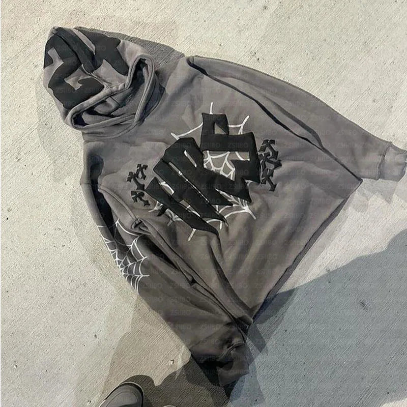Graphic Retro Street Fashion Hoodie