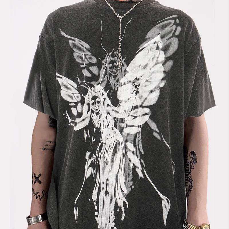 Oversized Vintage Graphic Aesthetic T-Shirts