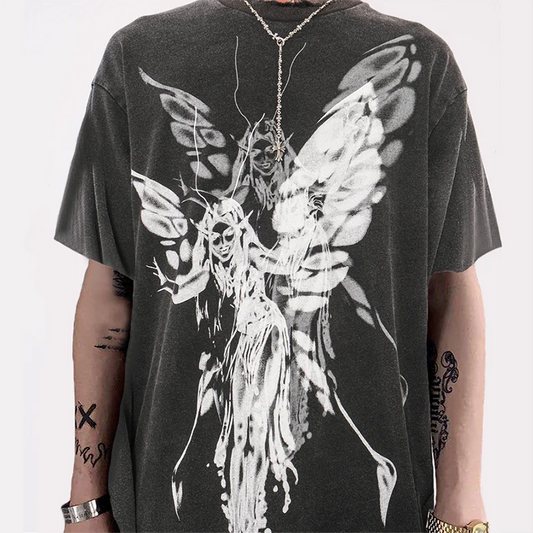 Oversized Vintage Graphic Aesthetic T-Shirts