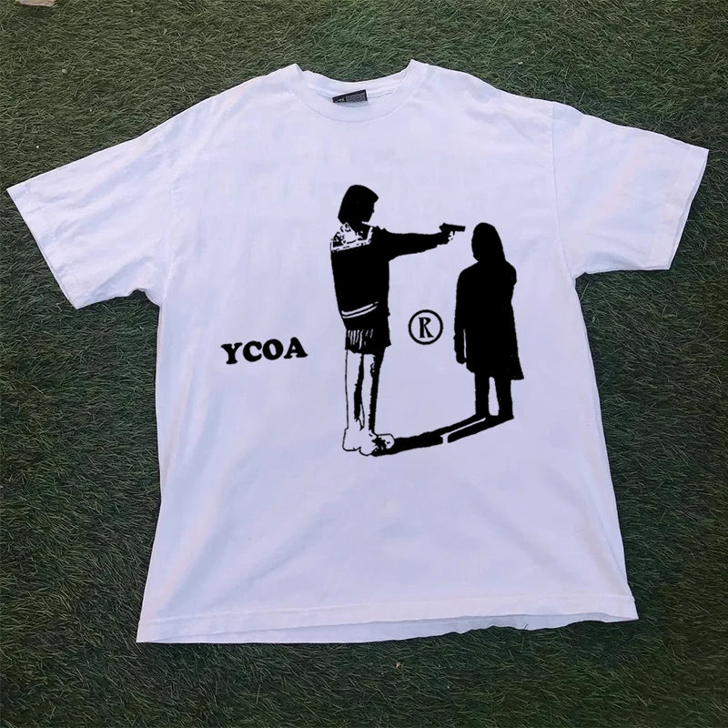 Oversized Graphic Y2k Streetwear T-Shirt